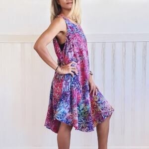 Tropical Tie Dye Magical Maui Dress